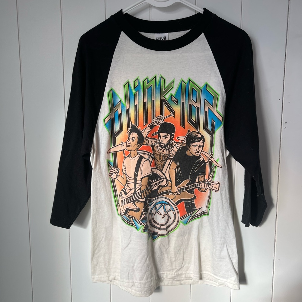 Blink-182 Graphic Raglan Tee Summer 2009